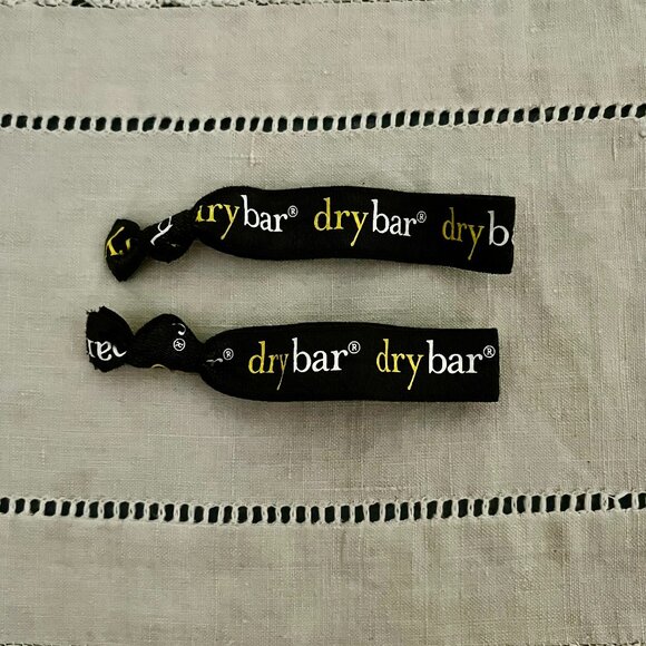 NEW 2 Drybar hair ties black, white & yellow - Picture 1 of 3